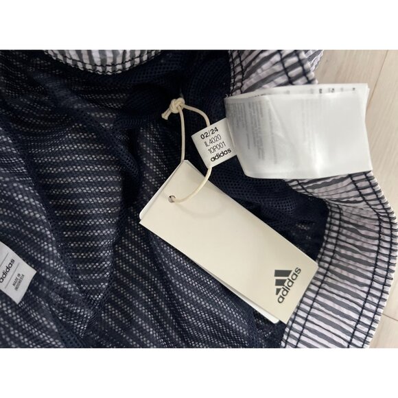 Adidas IL4020 Stripey Classics Swim Shorts Legend Ink / White ( 3XL ) - Picture 6 of 6